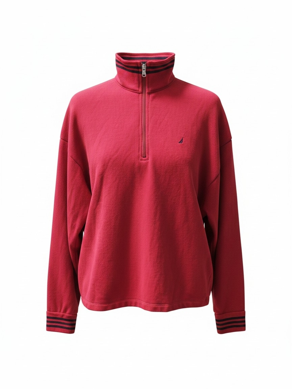 Nautica Men's Pullover With 3/4 Zipper Size Large
